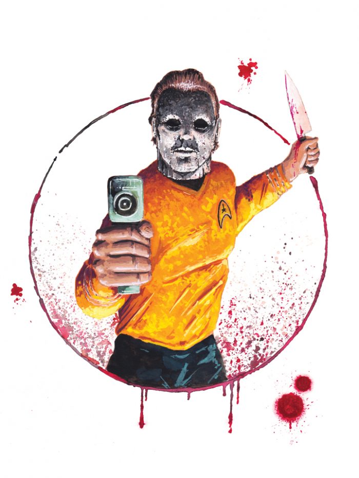 Captain Kirk or Michael Myers? (Print)