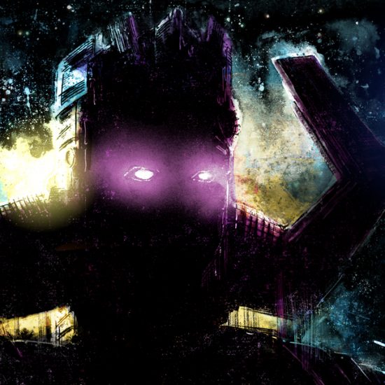Galactus and Silver Surfer