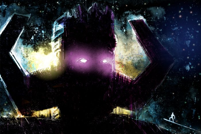 Galactus and Silver Surfer